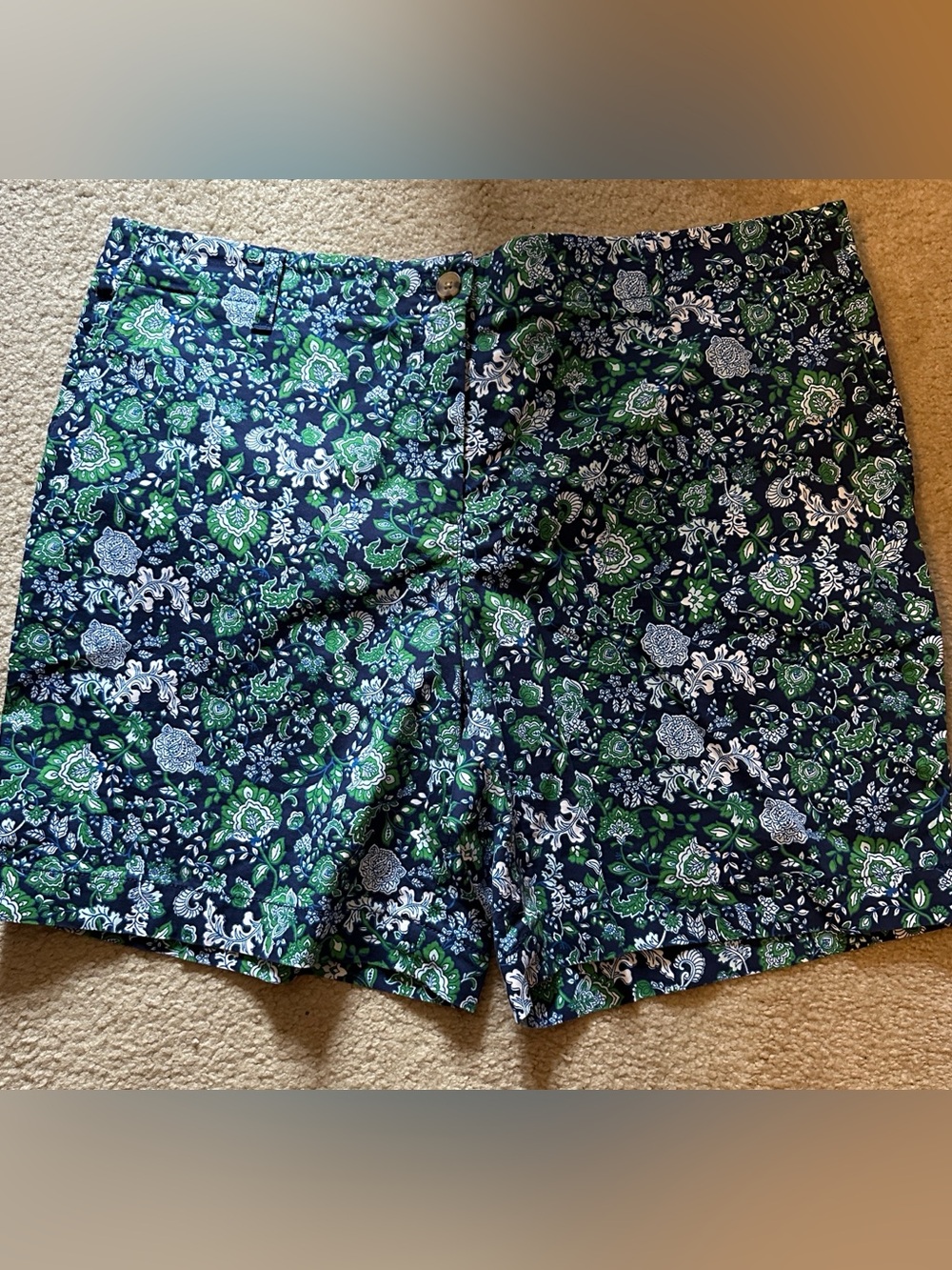 RELAXED CHINO SHORTS - JUMPING JACOBEAN Sz 16